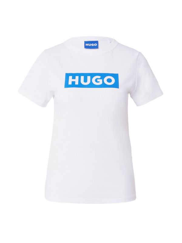 HUGO HUGO Majica 'Classic'  plava / bijela