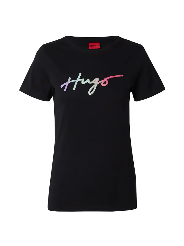 HUGO HUGO Majica 'Deloris_3'  menta / lila / svijetloroza / crna