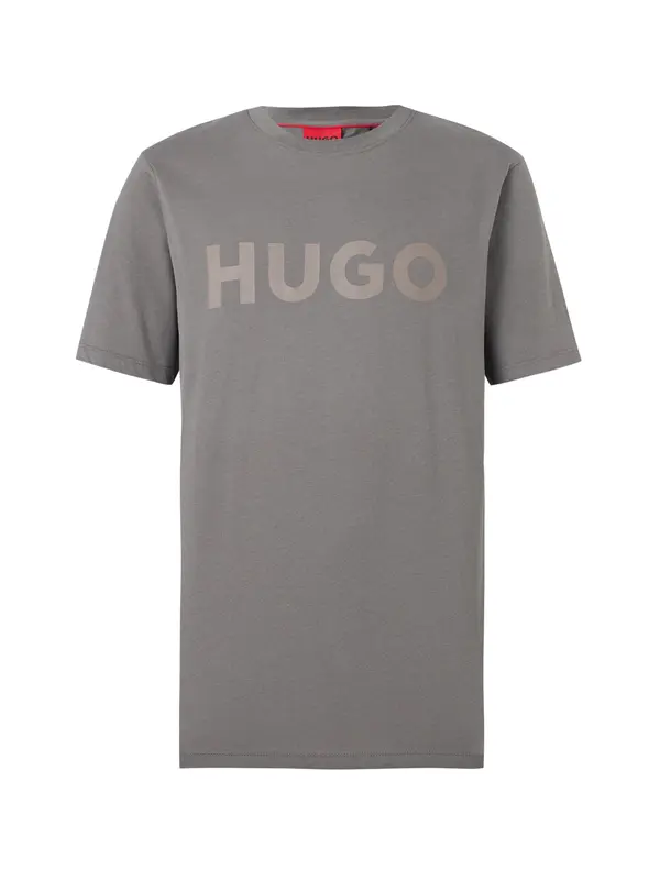 HUGO HUGO Majica 'Dulivio'  boja blata / tamo siva