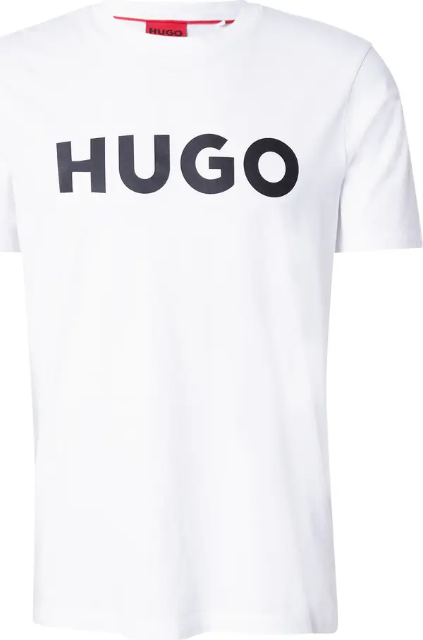 HUGO HUGO Majica 'Dulivio'  crna / bijela