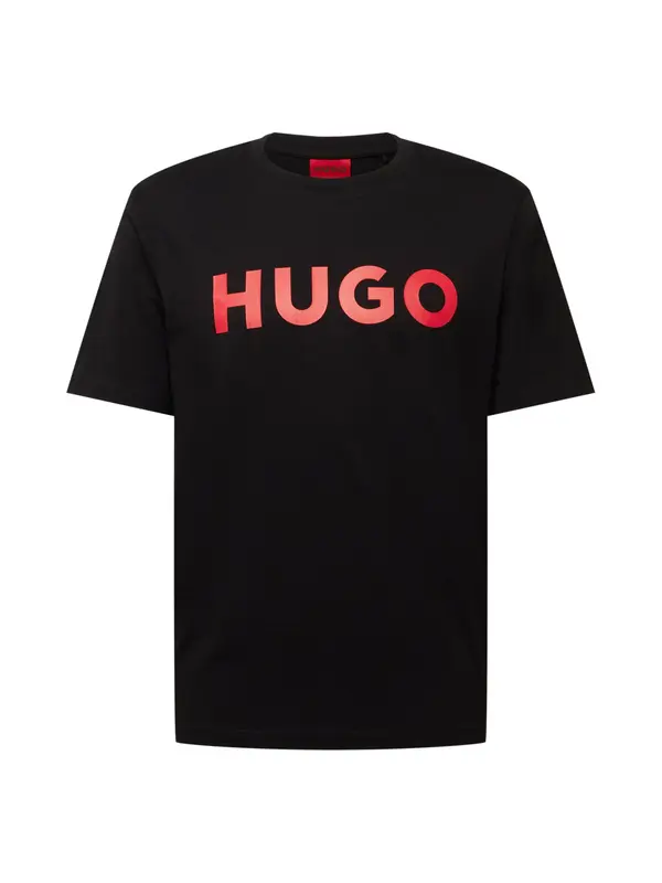 HUGO HUGO Majica 'Dulivio'  crvena / crna