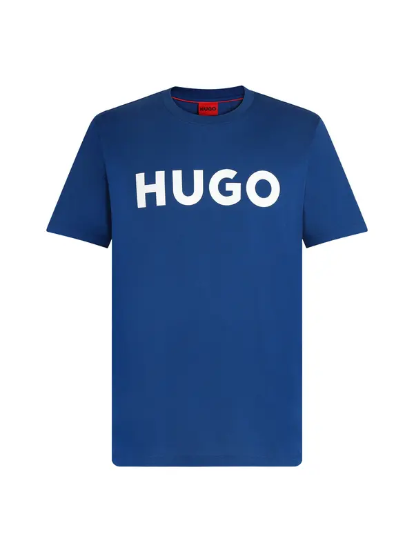 HUGO HUGO Majica 'Dulivio'  plava / bijela