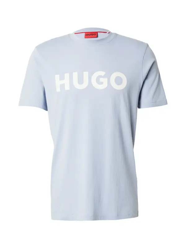 HUGO HUGO Majica 'Dulivio'  svijetloplava / bijela