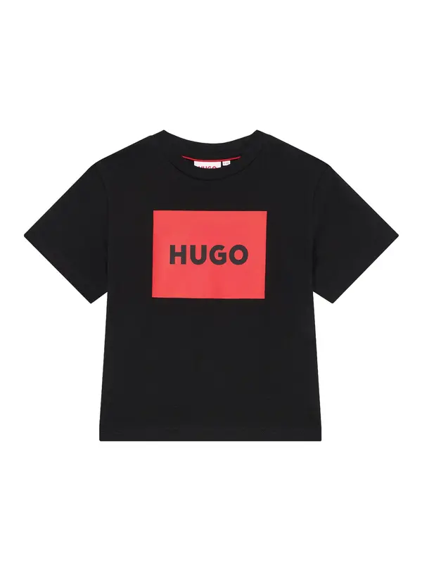 HUGO HUGO Majica  klasično crvena / crna