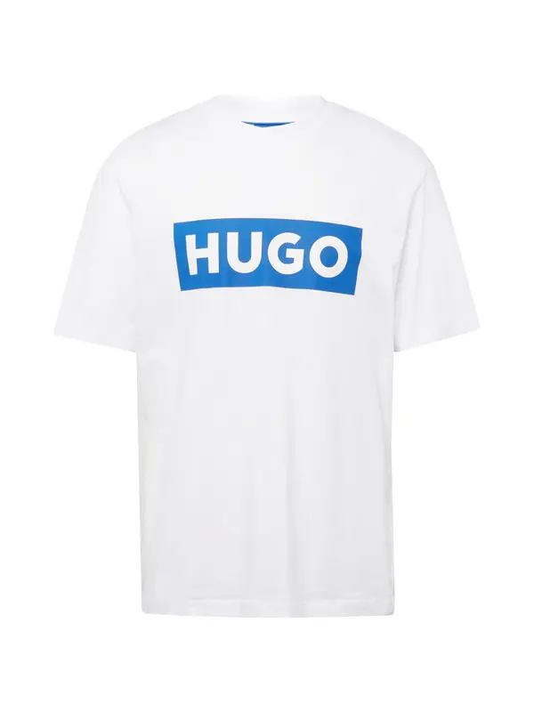 HUGO HUGO Majica 'Nico'  plava / bijela