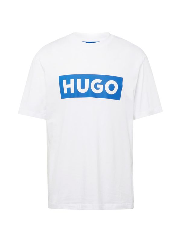 HUGO HUGO Majica 'Nico'  plava / bijela