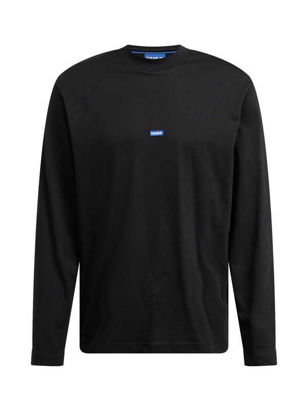 HUGO HUGO Majica 'Nilongti'  azur / crna / bijela