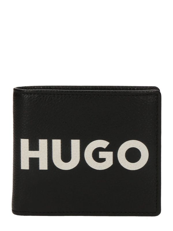 HUGO HUGO Novčanik 'Malick'  crna / bijela