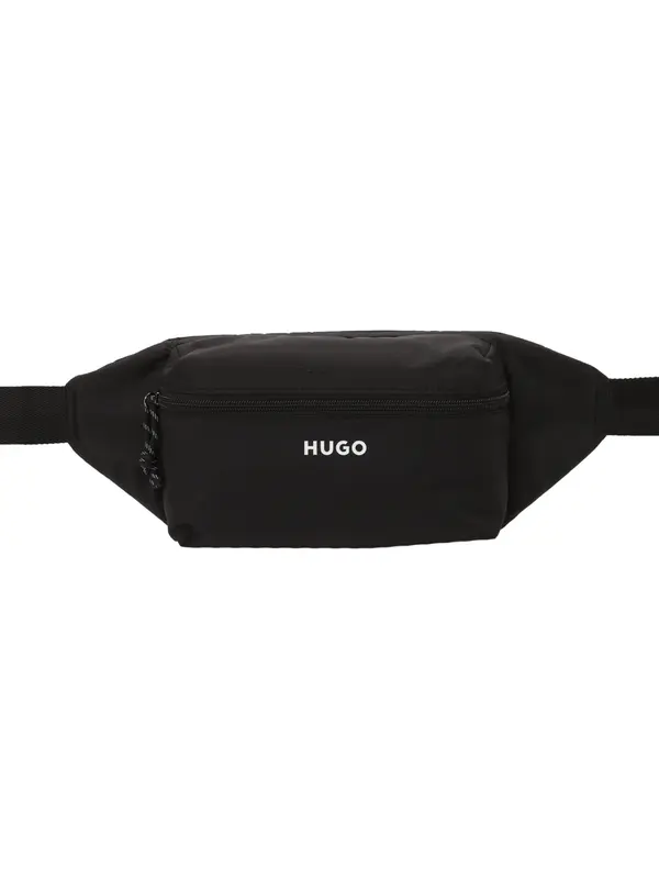 HUGO HUGO Pojasna torbica 'EVERETT'  crna / bijela