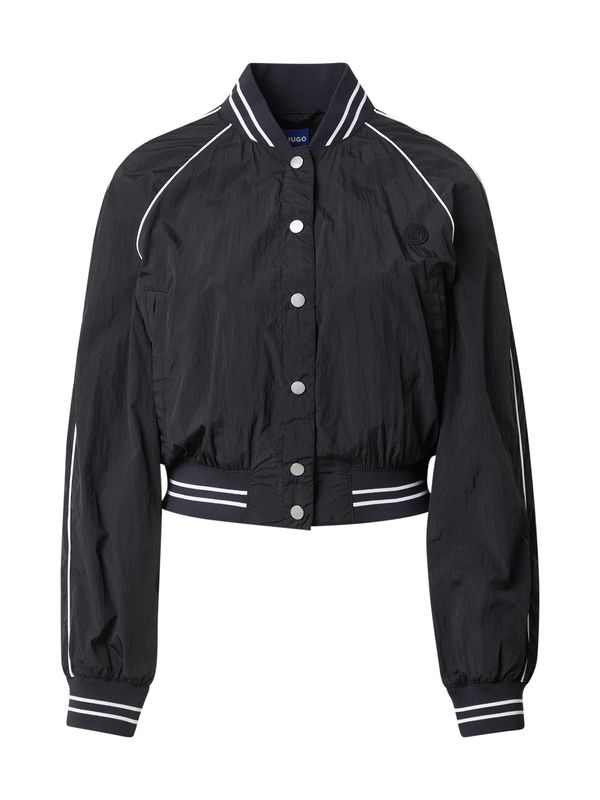 HUGO HUGO Prijelazna jakna 'Adesa'  crna / prljavo bijela