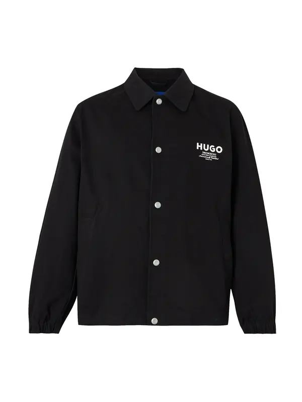 HUGO HUGO Prijelazna jakna 'Biyo2631'  crna / bijela