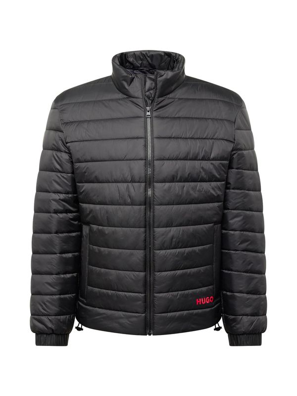 HUGO HUGO Prijelazna jakna 'Brenti2431'  jarko crvena / crna