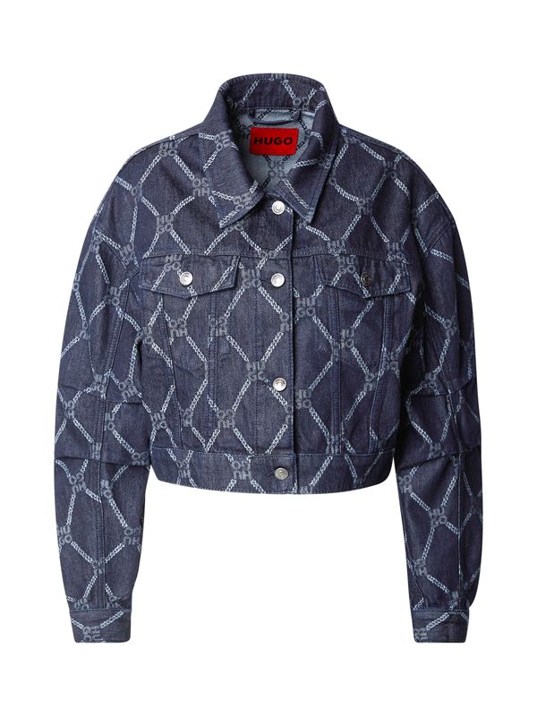 HUGO HUGO Prijelazna jakna 'Gisolia'  mornarsko plava / svijetloplava