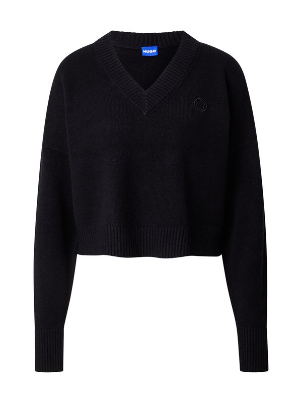 HUGO HUGO Pulover 'Sester'  crna