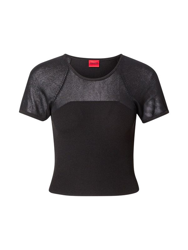 HUGO HUGO Pulover 'Slevetta'  crna