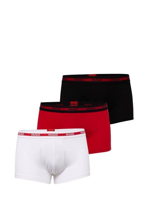 HUGO Red HUGO Red Bokserice  krvavo crvena / crna / bijela
