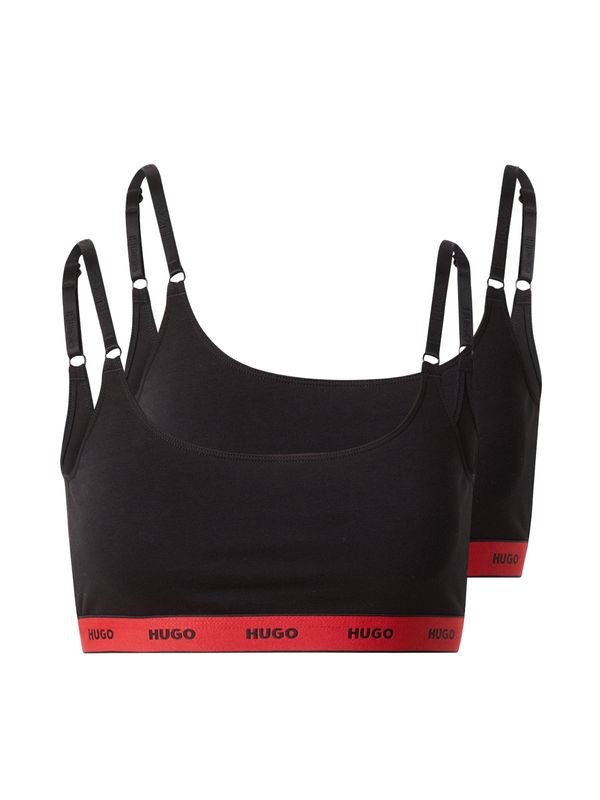 HUGO Red HUGO Red Grudnjak  crvena / crna