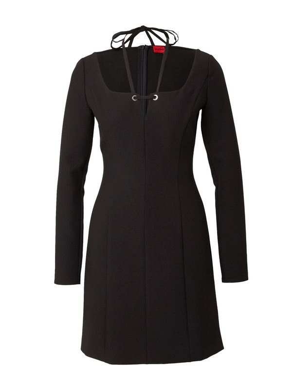 HUGO Red HUGO Red Haljina 'Kamargo'  crna