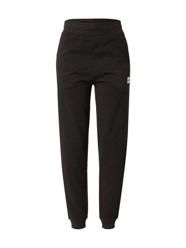 HUGO Red HUGO Red Hlače 'Nelfinia'  crna / bijela