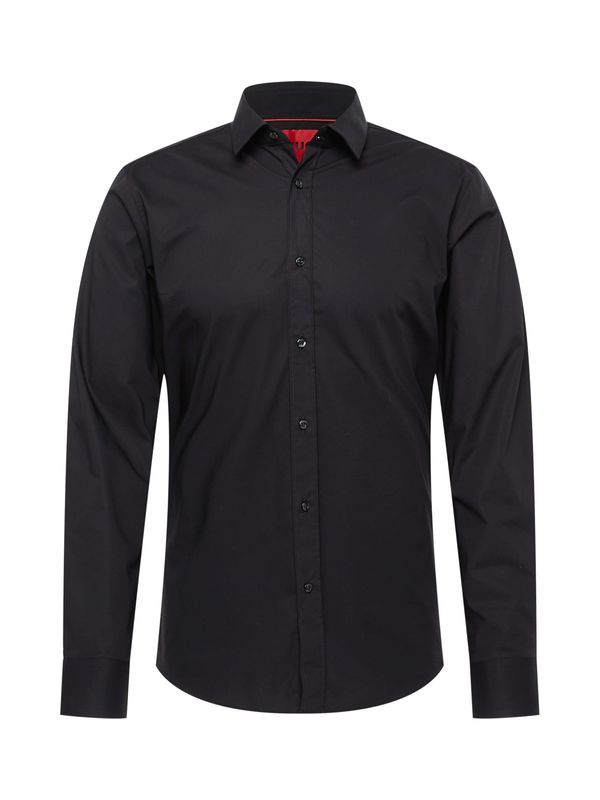 HUGO Red HUGO Red Košulja 'Elisha'  crna
