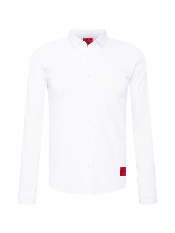 HUGO Red HUGO Red Košulja 'Ero3'  crvena / crna / bijela