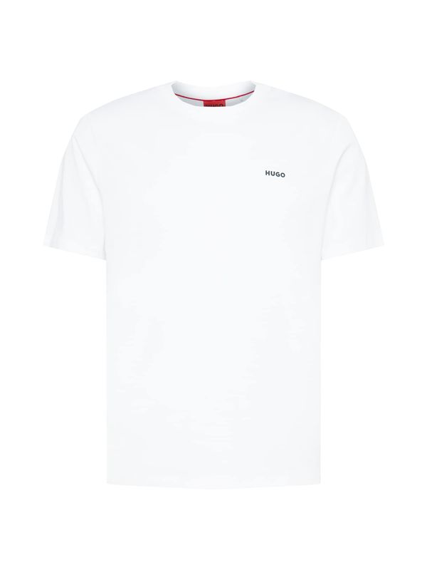 HUGO Red HUGO Red Majica 'Dero'  tamno plava / bijela