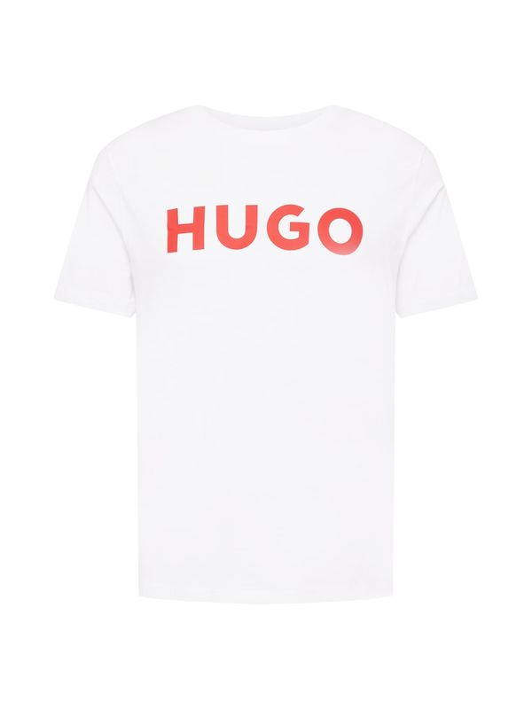HUGO Red HUGO Red Majica 'Dulivio'  crvena / bijela