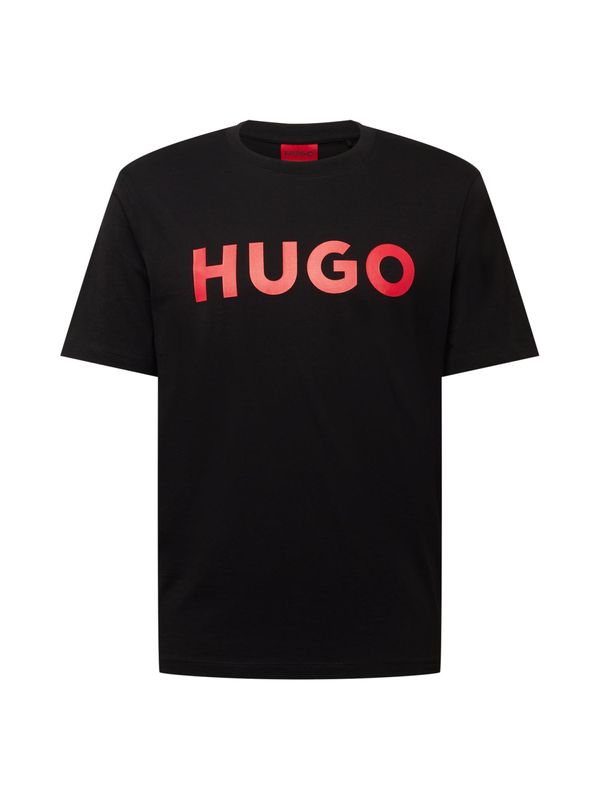 HUGO Red HUGO Red Majica 'Dulivio'  crvena / crna