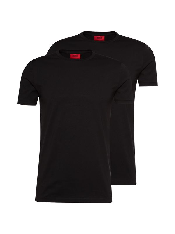 HUGO Red HUGO Red Majica 'Round'  crna