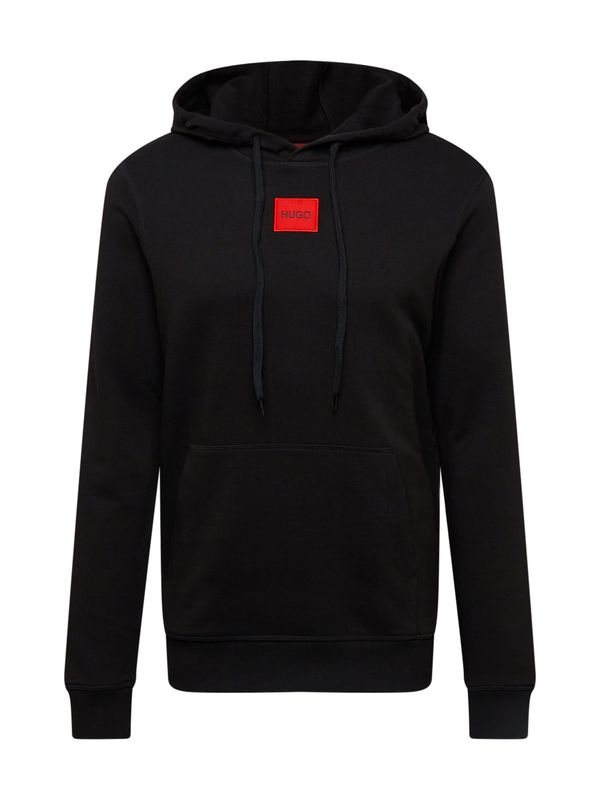 HUGO Red HUGO Red Sweater majica 'Daratschi214'  crvena / crna