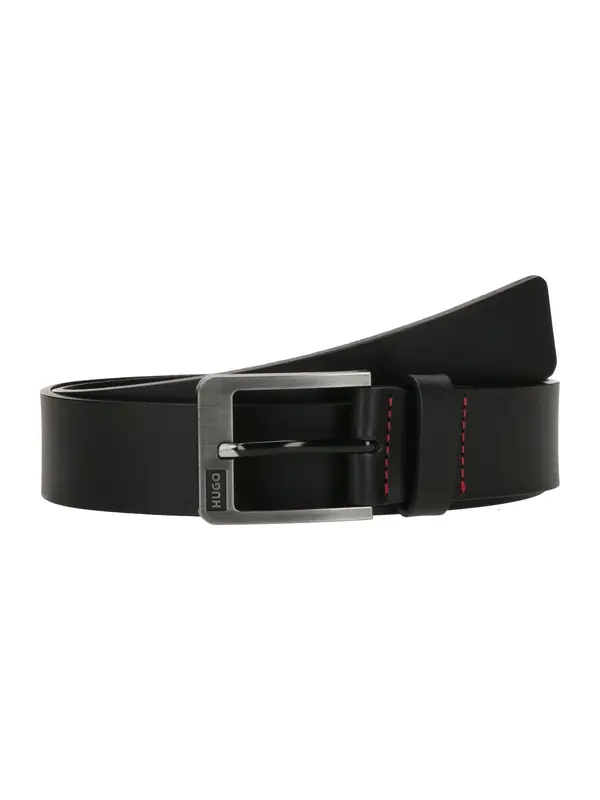 HUGO HUGO Remen 'Grover_Sz35'  crna / srebro
