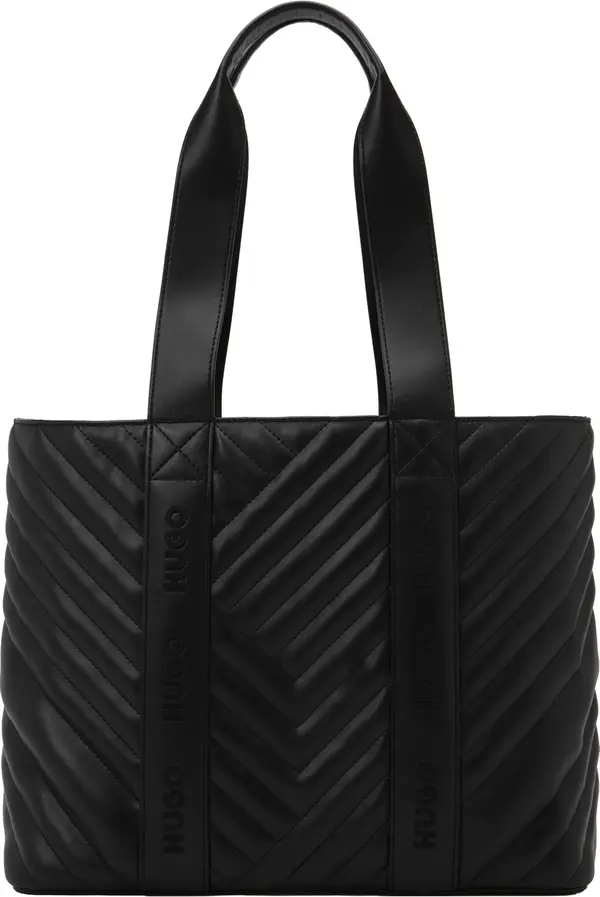 HUGO HUGO Shopper torba 'Becky QL'  crna