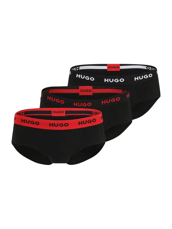 HUGO HUGO Slip  crvena / crna / bijela