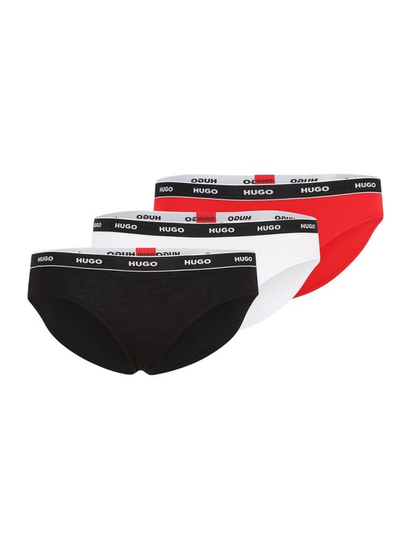 HUGO HUGO Slip  crvena / crna / bijela