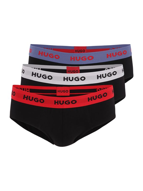 HUGO HUGO Slip  safirno plava / svijetlosiva / svijetlo crvena / crna