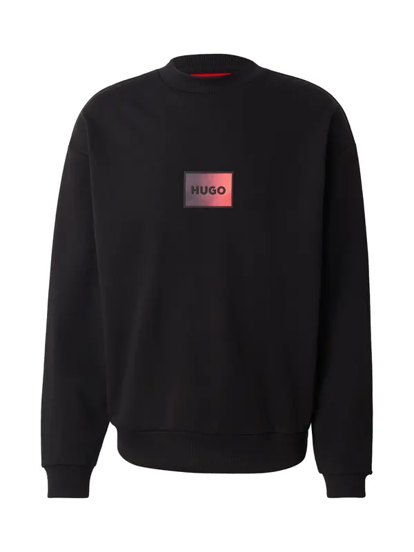 HUGO HUGO Sweater majica 'Danotop'  crvena / crna