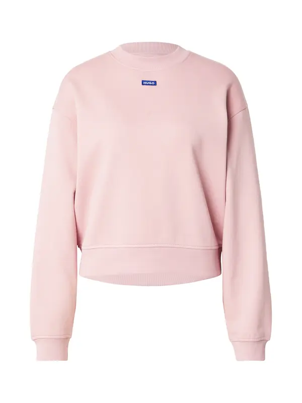 HUGO HUGO Sweater majica 'Delessa'  plava / roza