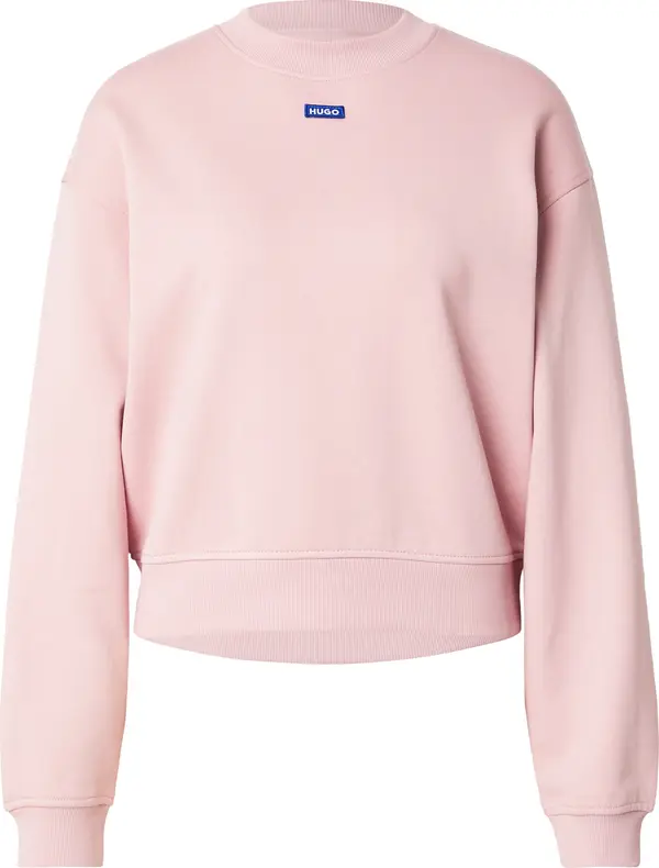 HUGO HUGO Sweater majica 'Delessa'  plava / roza