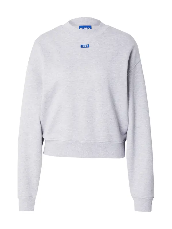 HUGO HUGO Sweater majica 'Delessa'  siva