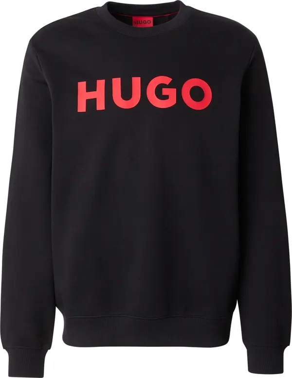 HUGO HUGO Sweater majica 'Dem'  crvena / crna