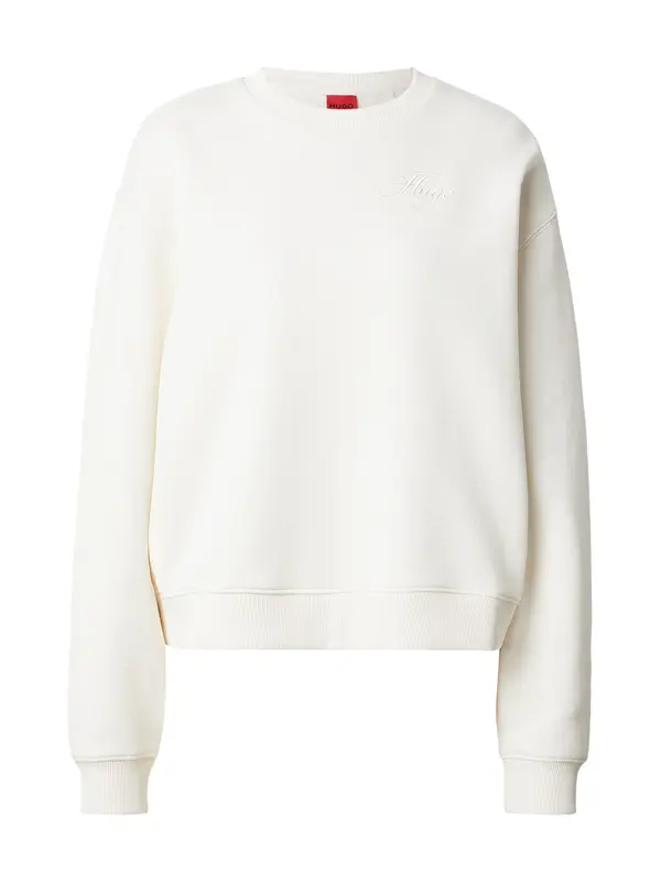 HUGO HUGO Sweater majica 'Deroxina 9'  bijela