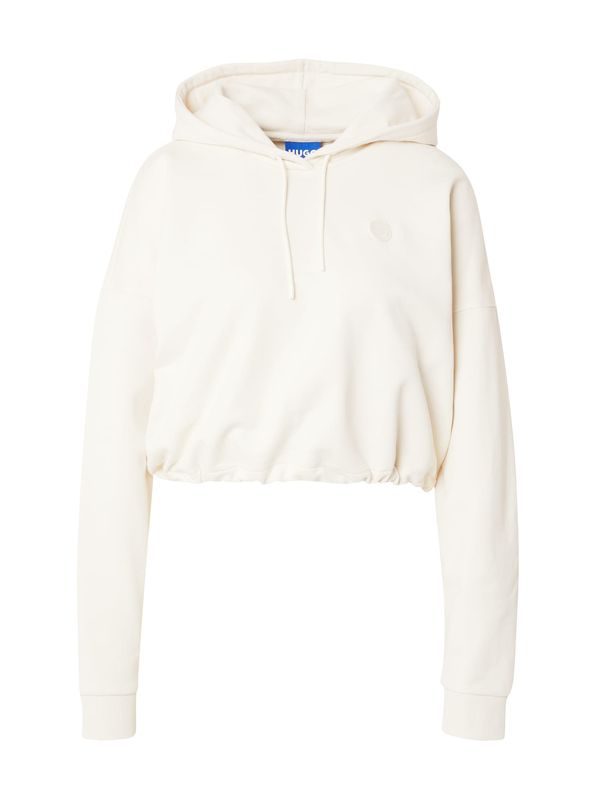 HUGO HUGO Sweater majica 'Dilvie_B'  vuneno bijela