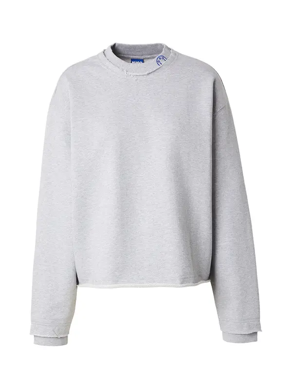 HUGO HUGO Sweater majica 'Dismudge_B'  siva