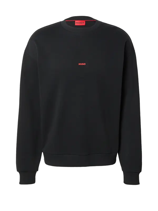 HUGO HUGO Sweater majica 'Dubraxo'  crvena / crna / bijela