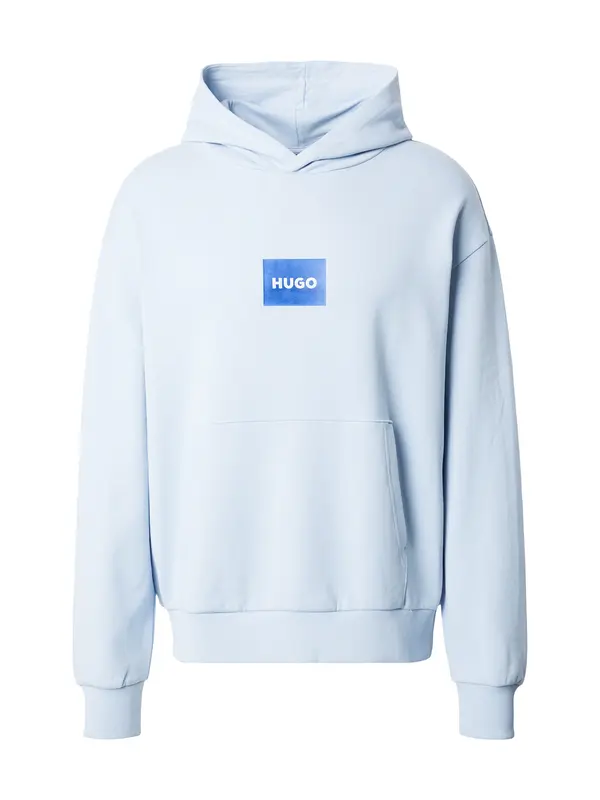 HUGO HUGO Sweater majica 'Nayohood'  plava / nebesko plava / bijela