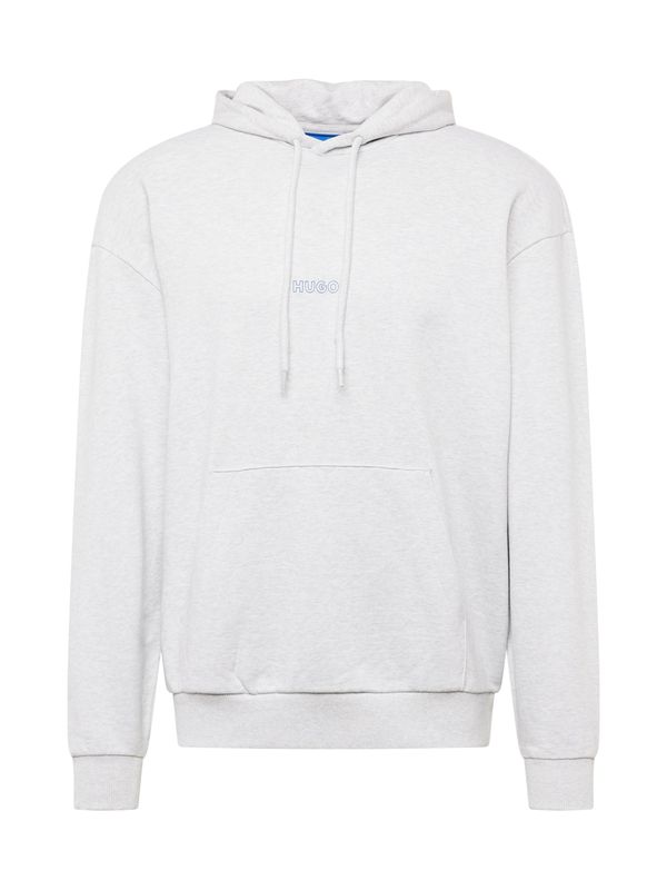 HUGO HUGO Sweater majica 'Nilopel'  plava / siva melange