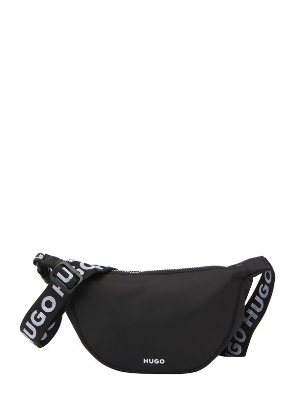HUGO HUGO Torba preko ramena 'Bel'  crna / bijela
