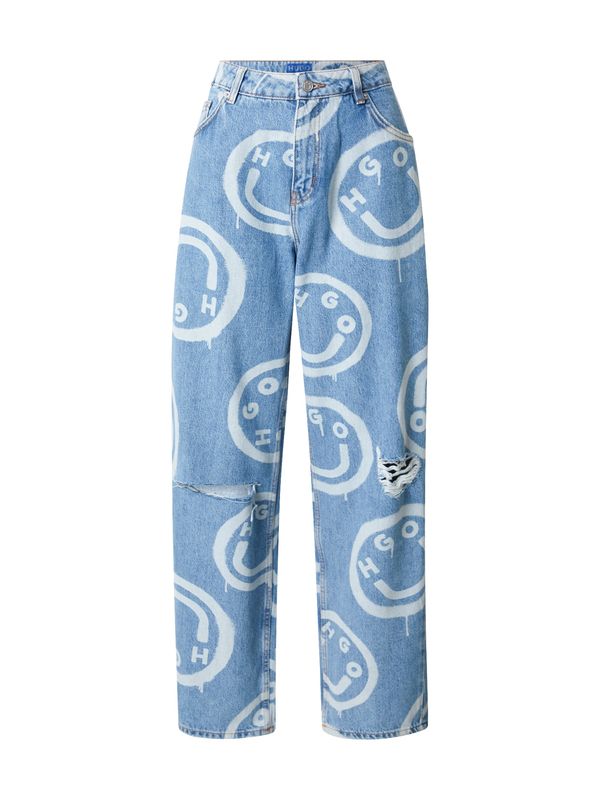 HUGO HUGO Traperice 'Getara'  plavi traper / svijetloplava