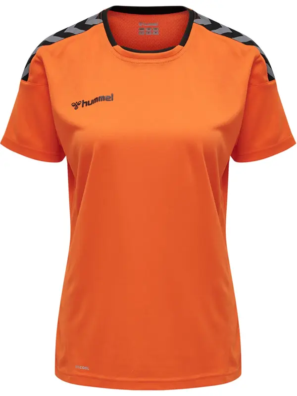 Hummel Hummel Dres 'Authentic Poly'  siva / tamno narančasta / crna
