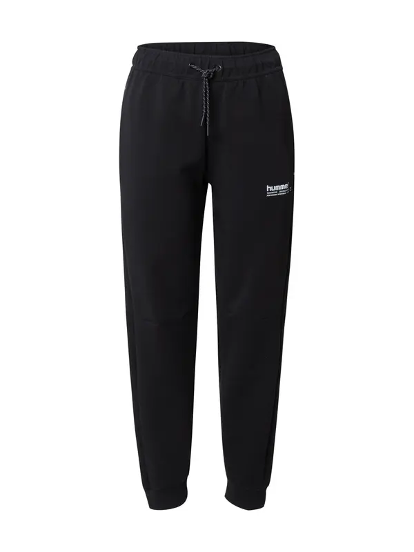 Hummel Hummel Hlače 'Tech Fleece'  crna / bijela